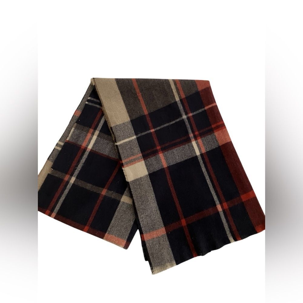 Banana Republic Scarf Plaid Soft Large